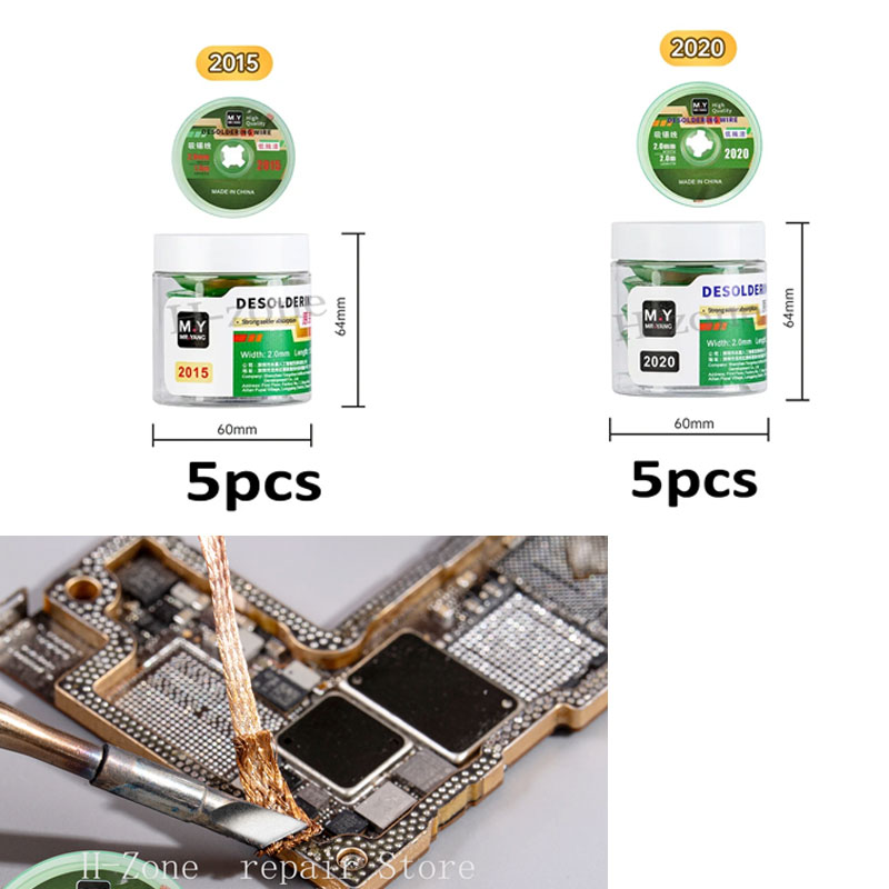 Solder Wick Braid - YCS M.Y 5 шт., фитиль для