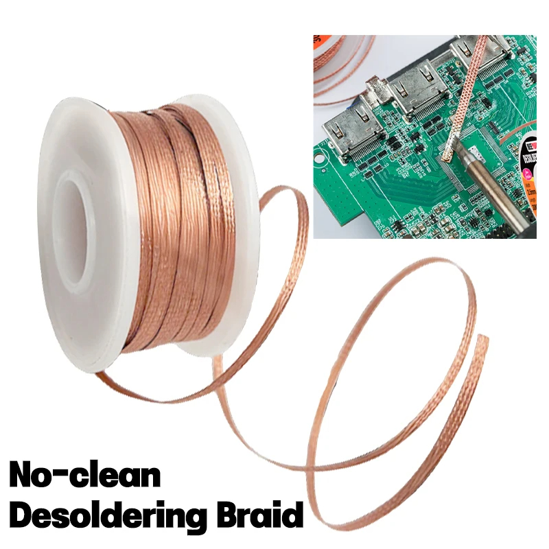 Solder Wick Braid - Медная проволока для пайки и демонтажа