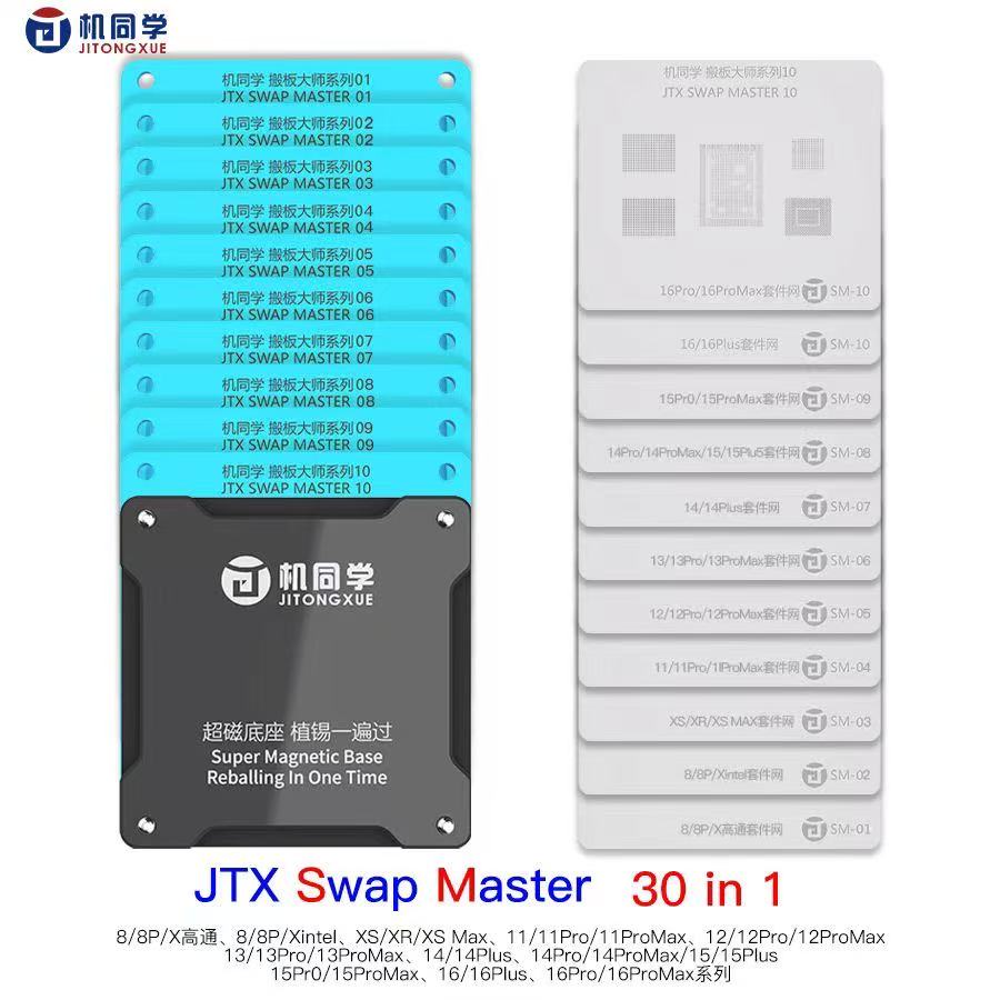 Electronics Repair Master - Набор трафаретов JTX Swap Master Platform