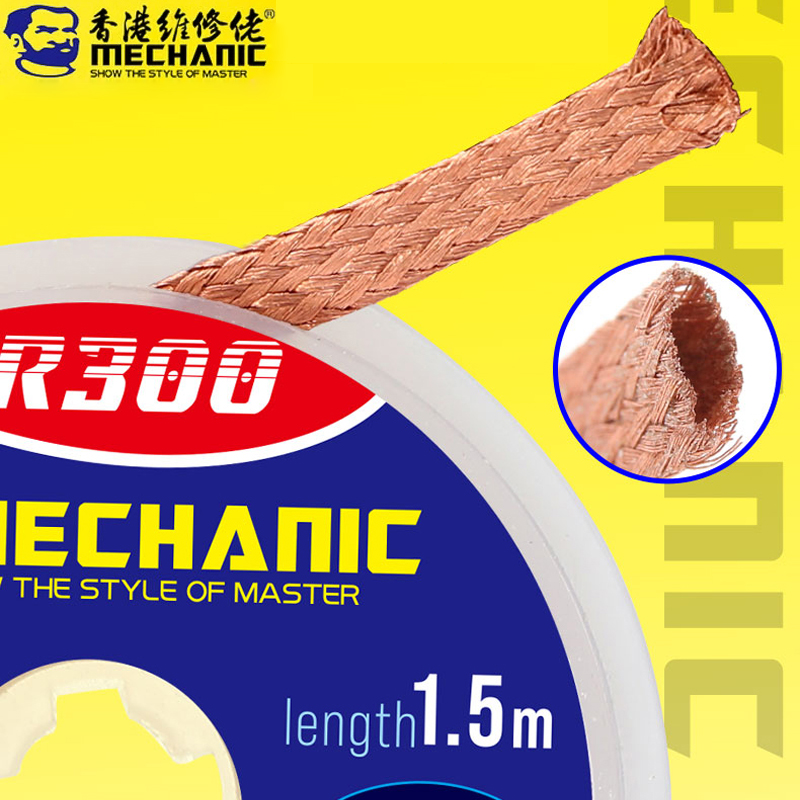 МЕХАНИК 1,0/1,5/2,0/2,5/3,0/3, – обзор и цена Solder Wick Braid