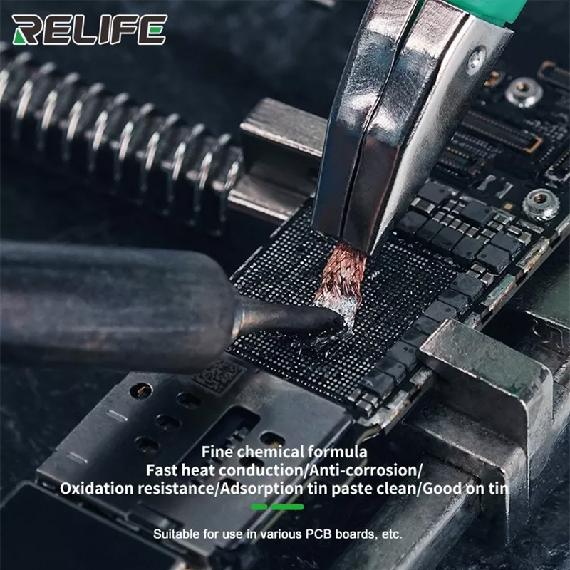 RELIFE сетка для распайки, ант – обзор и цена Solder Wick Braid