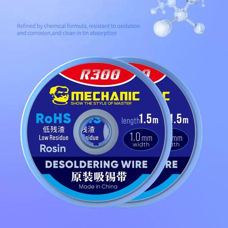 MECHANIC R300 сетка для распай – обзор и цена Solder Wick Braid