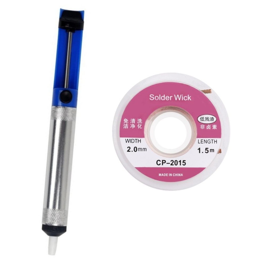 Алюминиевый оловоотсос, вакуум – обзор и цена Solder Wick Braid
