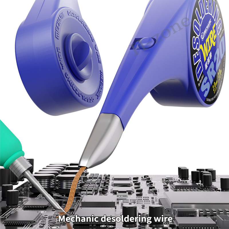 Серия MECHANIC SR20, противоож – обзор и цена Solder Wick Braid