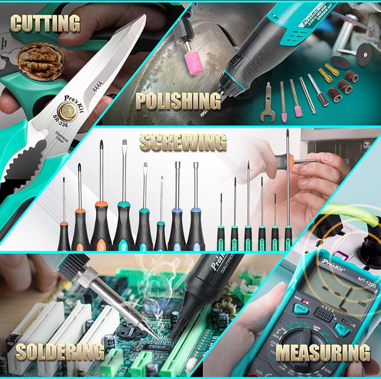 Набор инструментов PRO'SKIT PK – обзор и цена Electronics Repair Master
