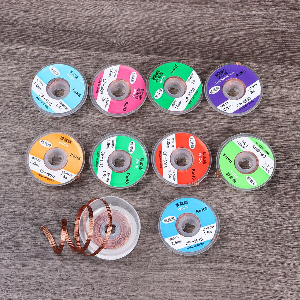 Оплетка для удаления олова и п – обзор и цена Solder Wick Braid